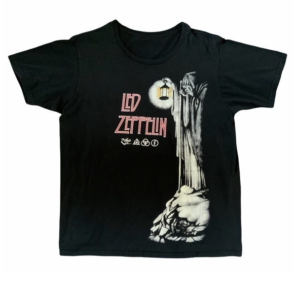 Vintage Led Zeppelin Black Tee - Picture 1 of 2